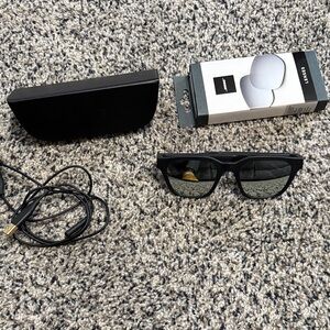 Black Bose Bluetooth Glasses with Accessories